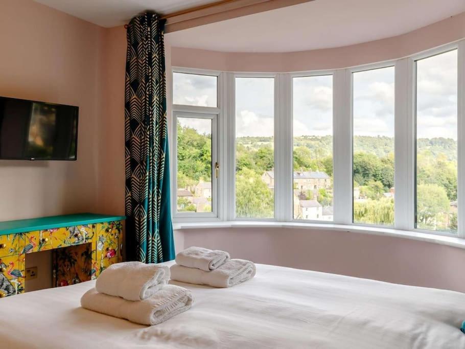 Апартаменты Dawns House Cromford, Peak District, Hot Tub, For 6 - Stunning Views Экстерьер фото